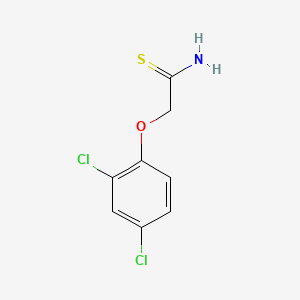 molecular formula C8H7Cl2NOS B1335217 2-(2,4-Dichlorophenoxy)ethanethioamide CAS No. 2302-32-1