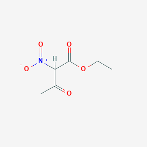 molecular formula C6H9NO5 B1335225 ethyl 2-nitro-3-oxobutanoate CAS No. 51026-98-3