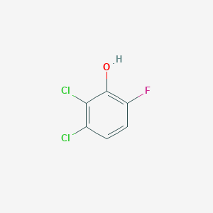 molecular formula C6H3Cl2FO B1335240 2,3-Dichloro-6-fluorophenol CAS No. 886497-60-5