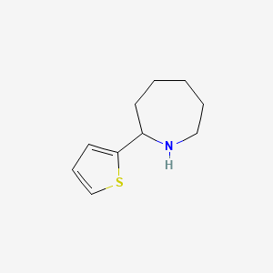 molecular formula C10H15NS B1335242 2-噻吩-2-基氮杂环庚烷 CAS No. 383128-98-1