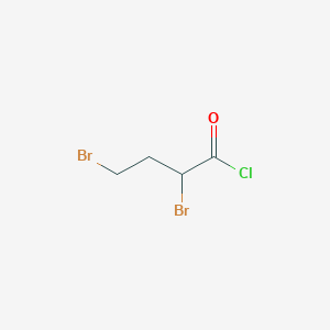 molecular formula C4H5Br2ClO B1335244 2,4-二溴丁酰氯 CAS No. 82820-87-9