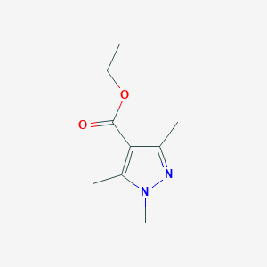 molecular formula C9H14N2O2 B1335253 1,3,5-三甲基-1H-吡唑-4-羧酸乙酯 CAS No. 56079-16-4