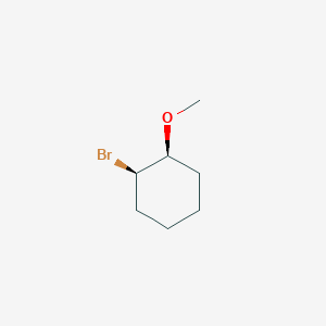 molecular formula C7H13BrO B13352589 cis-1-Bromo-2-Methoxycyclohexane 