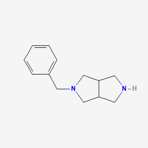 molecular formula C13H18N2 B1335269 2-苄基辛氢吡咯[3,4-c]吡咯 CAS No. 86732-22-1