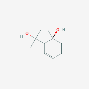 molecular formula C10H18O2 B13352804 (1R)-2-(2-Hydroxypropan-2-yl)-1-methylcyclohex-3-en-1-ol 