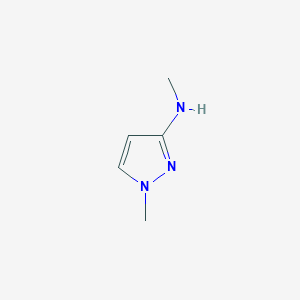 molecular formula C5H9N3 B13352937 N,1-dimethyl-1H-pyrazol-3-amine CAS No. 81574-06-3
