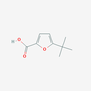 molecular formula C9H12O3 B1335302 5-叔丁基呋喃-2-羧酸 CAS No. 56311-39-8