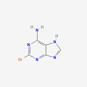 molecular formula C5H4BrN5 B1335309 2-Bromo-9H-purin-6-amine CAS No. 28128-25-8