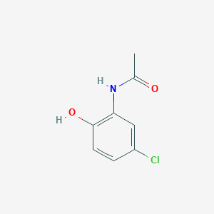 molecular formula C8H8ClNO2 B133537 2-乙酰氨基-4-氯苯酚 CAS No. 26488-93-7
