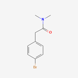 molecular formula C10H12BrNO B1335376 2-(4-bromophenyl)-N,N-dimethylacetamide CAS No. 19715-80-1