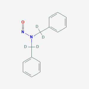 molecular formula C14H14N2O B133538 N,N-Bis[dideuterio(phenyl)methyl]nitrous amide CAS No. 20002-23-7