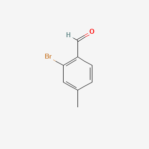 molecular formula C8H7BrO B1335389 2-Bromo-4-methylbenzaldehyde CAS No. 824-54-4