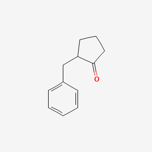 molecular formula C12H14O B1335393 2-Benzylcyclopentanone CAS No. 2867-63-2