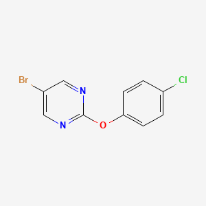 5-Bromo-2-(4-chlorophenoxy)pyrimidine