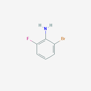 molecular formula C6H5BrFN B133542 2-溴-6-氟苯胺 CAS No. 65896-11-9