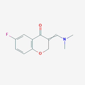 3-(Dimethylaminomethylidene)-6-fluorochromen-4-one