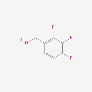 molecular formula C7H5F3O B133546 2,3,4-三氟苄醇 CAS No. 144284-24-2