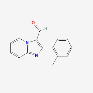 2-(2,4-Dimethylphenyl)imidazo[1,2-a]pyridine-3-carbaldehyde