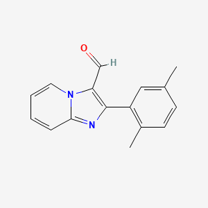 2-(2,5-Dimethylphenyl)imidazo[1,2-a]pyridine-3-carbaldehyde