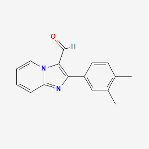 2-(3,4-Dimethylphenyl)imidazo[1,2-a]pyridine-3-carbaldehyde