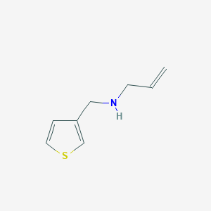 N-(thiophen-3-ylmethyl)prop-2-en-1-amine