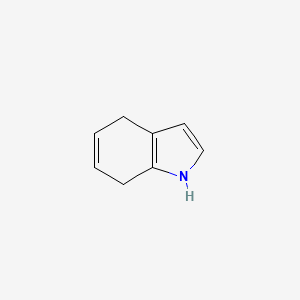 molecular formula C8H9N B13355094 4,7-dihydro-1H-indole 