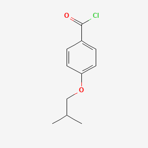 molecular formula C11H13ClO2 B1335533 4-isobutoxybenzoyl chloride CAS No. 40782-45-4