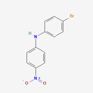 molecular formula C12H9BrN2O2 B1335538 N-(4-bromophenyl)-4-nitroaniline CAS No. 40932-71-6