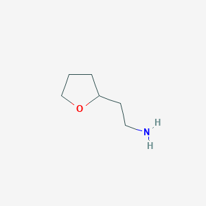 molecular formula C6H13NO B1335577 2-Tetrahydrofuran-2-ylethanamine CAS No. 98277-97-5