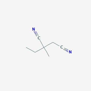 molecular formula C7H10N2 B133558 2-Ethyl-2-methylsuccinonitrile CAS No. 4172-97-8