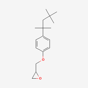 molecular formula C17H26O2 B1335580 2-{[4-(1,1,3,3-四甲基丁基)苯氧基]甲基}环氧乙烷 CAS No. 5904-85-8