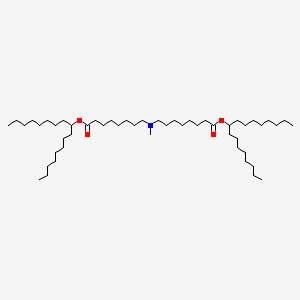 molecular formula C51H101NO4 B13355925 Di(heptadecan-9-yl) 8,8'-(methylazanediyl)dioctanoate 
