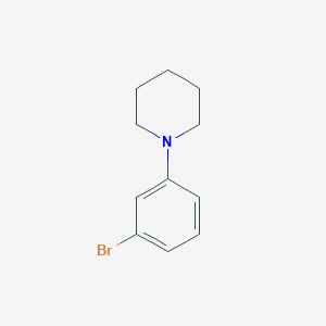molecular formula C11H14BrN B1335598 1-(3-Bromophenyl)piperidine CAS No. 84964-24-9