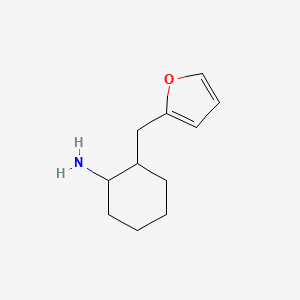molecular formula C11H17NO B1335612 2-(2-Furylmethyl)cyclohexanamine CAS No. 67823-66-9