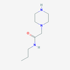 2-piperazin-1-yl-N-propylacetamide