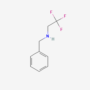 molecular formula C9H10F3N B1335633 Benzyl-(2,2,2-trifluoro-ethyl)-amine CAS No. 85963-50-4