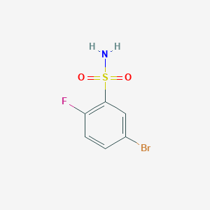 molecular formula C6H5BrFNO2S B1335720 5-Bromo-2-fluorobenzenesulfonamide CAS No. 214209-96-8