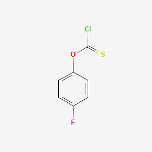molecular formula C7H4ClFOS B1335736 4-Fluorophenyl chlorothionoformate CAS No. 42908-73-6