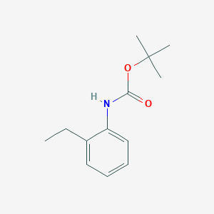 molecular formula C13H19NO2 B1335738 N-(tert-Butoxycarbonyl)-2-ethylaniline CAS No. 110969-45-4