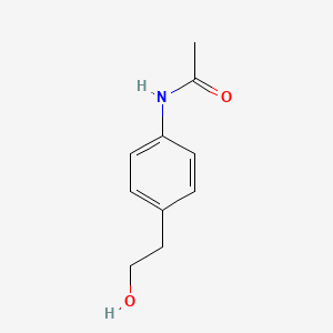 molecular formula C10H13NO2 B1335760 N-[4-(2-hydroxyethyl)phenyl]acetamide CAS No. 83345-11-3