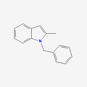 molecular formula C16H15N B1335772 1-Benzyl-2-methyl-1H-indole CAS No. 17901-58-5