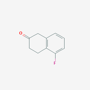 molecular formula C10H9FO B1335774 5-Fluoro-2-Tetralone CAS No. 548771-68-2