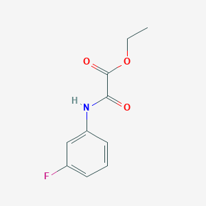Ethyl [(3-fluorophenyl)amino](oxo)acetate