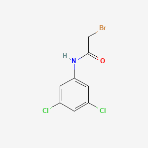molecular formula C8H6BrCl2NO B1335836 2-bromo-N-(3,5-dichlorophenyl)acetamide CAS No. 57339-11-4