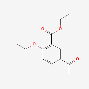 molecular formula C13H16O4 B1335846 乙酰-2-乙氧基苯甲酸乙酯 CAS No. 216143-90-7