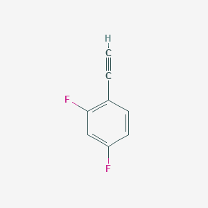 molecular formula C8H4F2 B1335852 1-Ethynyl-2,4-difluorobenzene CAS No. 302912-34-1