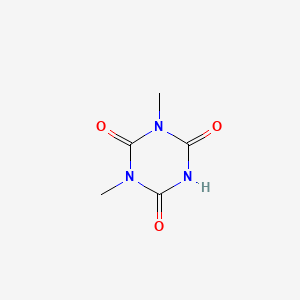 molecular formula C5H7N3O3 B1335855 1,3-Dimethyl-1,3,5-triazinane-2,4,6-trione CAS No. 6726-48-3