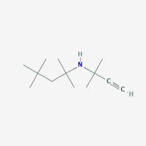 1,1-Dimethyl-N-tert-octylpropargylamine