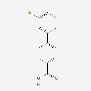 molecular formula C13H9BrO2 B1335875 4-(3-bromophenyl)benzoic Acid CAS No. 5737-83-7