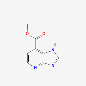 molecular formula C8H7N3O2 B1335904 甲基 3H-咪唑并[4,5-B]吡啶-7-甲酸酯 CAS No. 78316-09-3